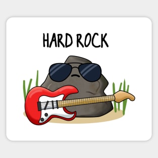 Hard Rock Funny Geology Pun Sticker